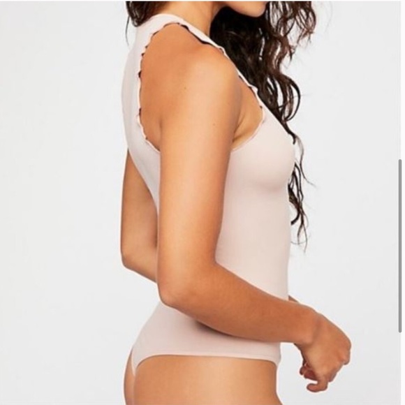New Free People Feels Right Ballet Bodysuit M/L - Picture 5 of 9